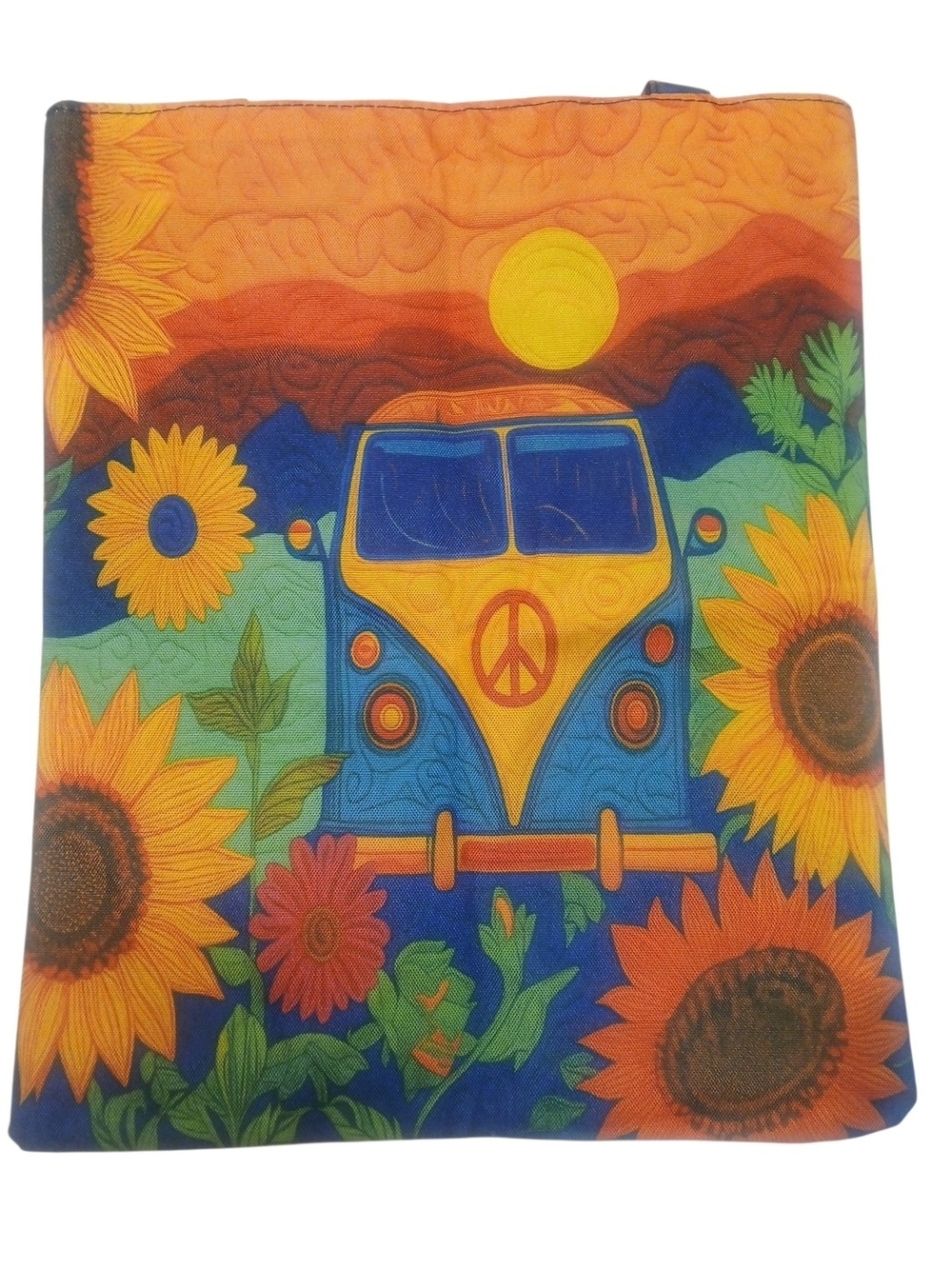 ECHOES BAGS -NWOT, Lined Echo Friendly Canvas Peace Bag with Nylon Lining,Zipper - Picture 6 of 16